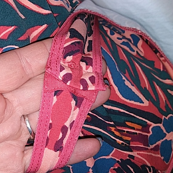 Free People Tucker sleeveless, mock neck, print Bodysuit Top - Picture 10 of 16